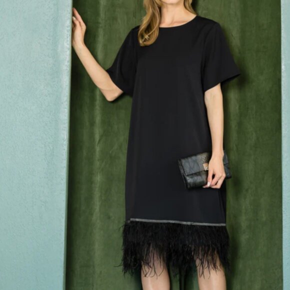 Joh Weezy Feathered Dress - Picture 2 of 9